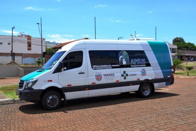 Município recebe van para transporte de pacientes