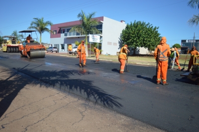 Entre Rios do Oeste recebe revitalização da pavimentação asfáltica na PR-495