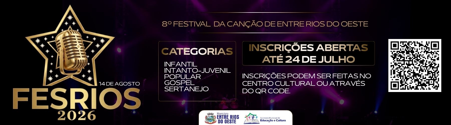 INSCRIÇÕES FESRIOS