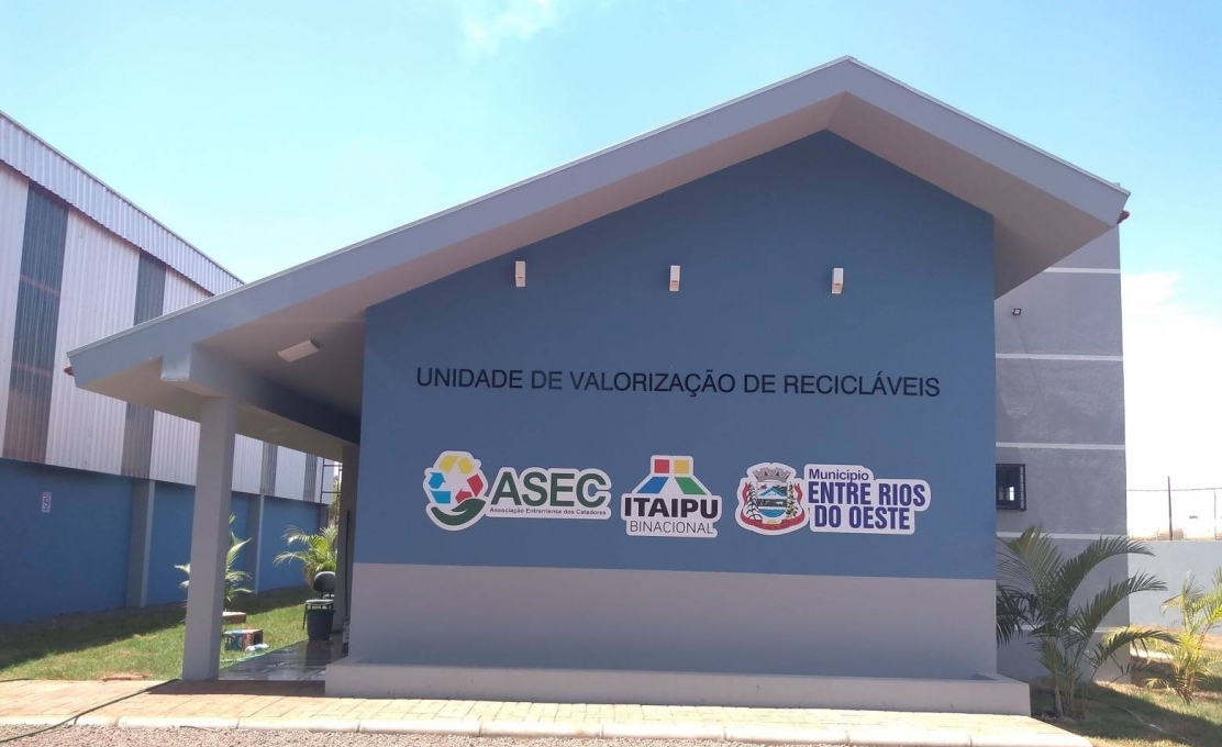 Entre Rios do Oeste inaugura Unidade de Valorização de Materiais Recicláveis