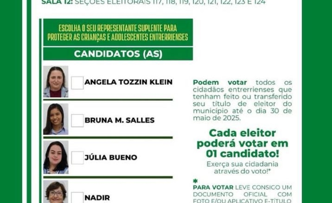 Candidatas a Suplente do Conselho Tutelar Estão Aptas ao Pleito