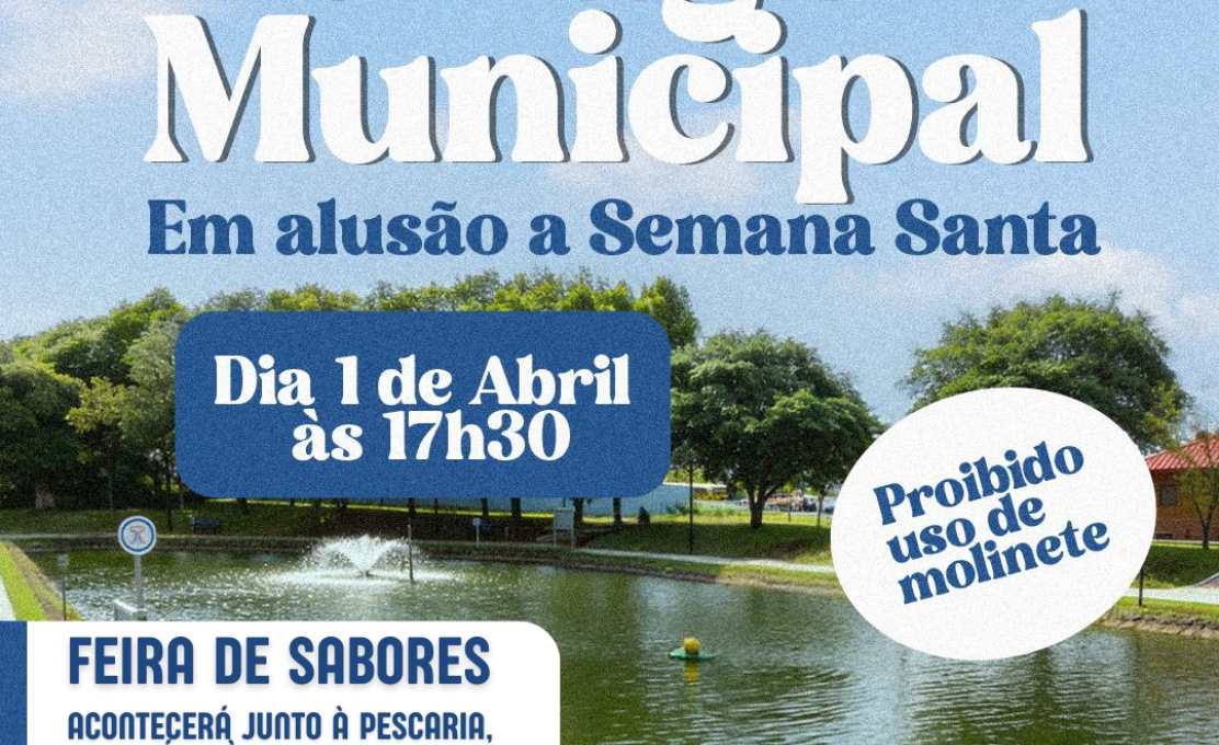 PESCARIA NO LAGO MUNICIPAL DE ENTRE RIOS DO OESTE