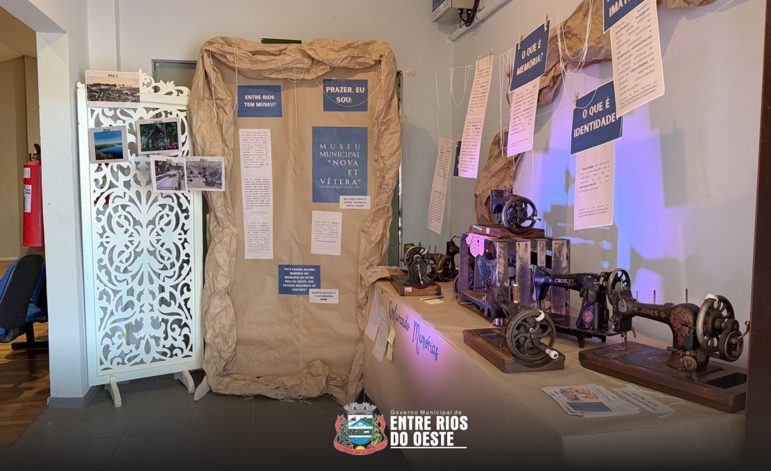 EXPOSIÇÃO ITINERANTE “COSTURANDO MEMÓRIAS”