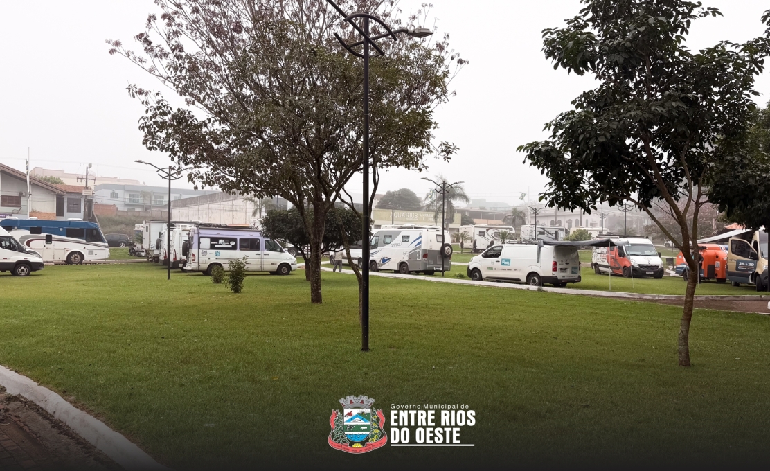 ENTRE RIOS DO OESTE RECEBE A TERCEIRA ETAPA DO CIRCUITO CAMINHOS DO PARANÁ