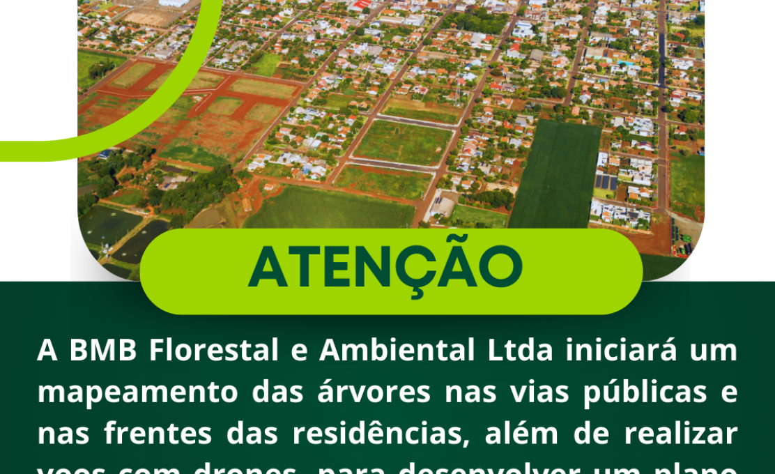 MAPEAMENTO DE ARBORIZAÇÃO URBANA