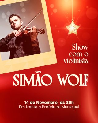 Abertura - Tempo Natalino - SHOW COM VIOLINISTA SIMÃO WOLF
