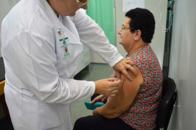 Secretaria Municipal de Saúde de Entre Rios do Oeste dá continuidade à campanha da gripe