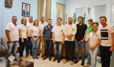 Prefeito e Secretários recebem novo Delegado da Polícia Civil de Marechal Rondon