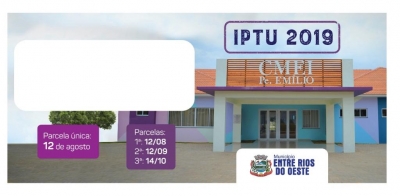 Carnês do IPTU começam a ser entregues na quarta-feira