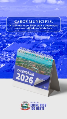 Entrega de Calendário de Eventos 2026