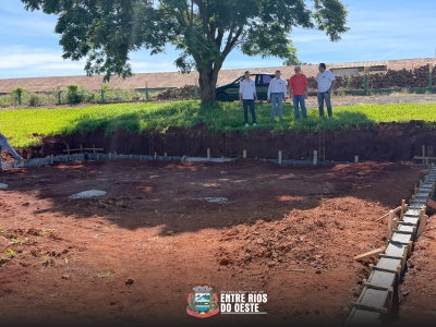 INÍCIO DAS OBRAS DOS PLAYGROUNDS EM ENTRE RIOS DO OESTE