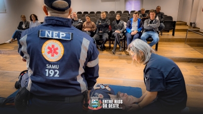 CAPACITAÇÃO EM URGÊNCIAS E EMERGÊNCIAS: FORTALECENDO A EQUIPE DE SAÚDE DE ENTRE RIOS DO OESTE