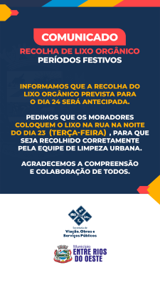 Recolha de Lixo Orgânico