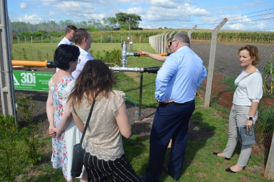 Comitiva Polonesa visita Minicentral Termelétrica de Biogás